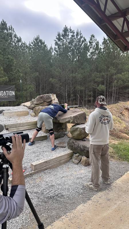 Shooting a PRS stage